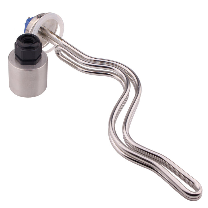 Heating element and fitting for the mushroom barrel steamer controller