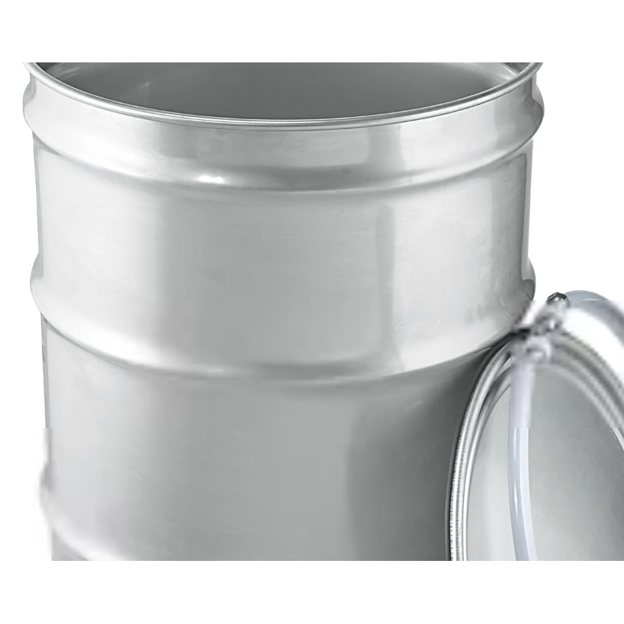 Barrel Steamer 55 Gallon Stainless Steel Basic - Mushroom Substrate Sterilization / Pasteurization (110v)