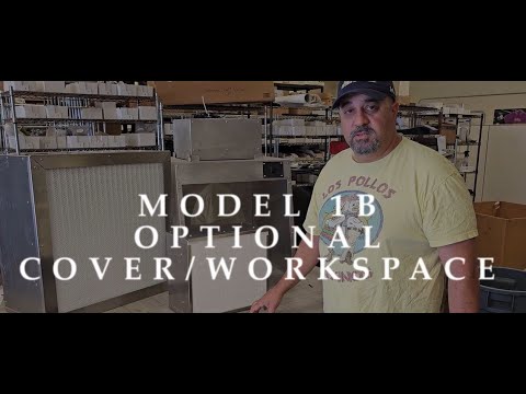 Mycology-Supply Model 1 Flow Hood Optional Cover & Workspace