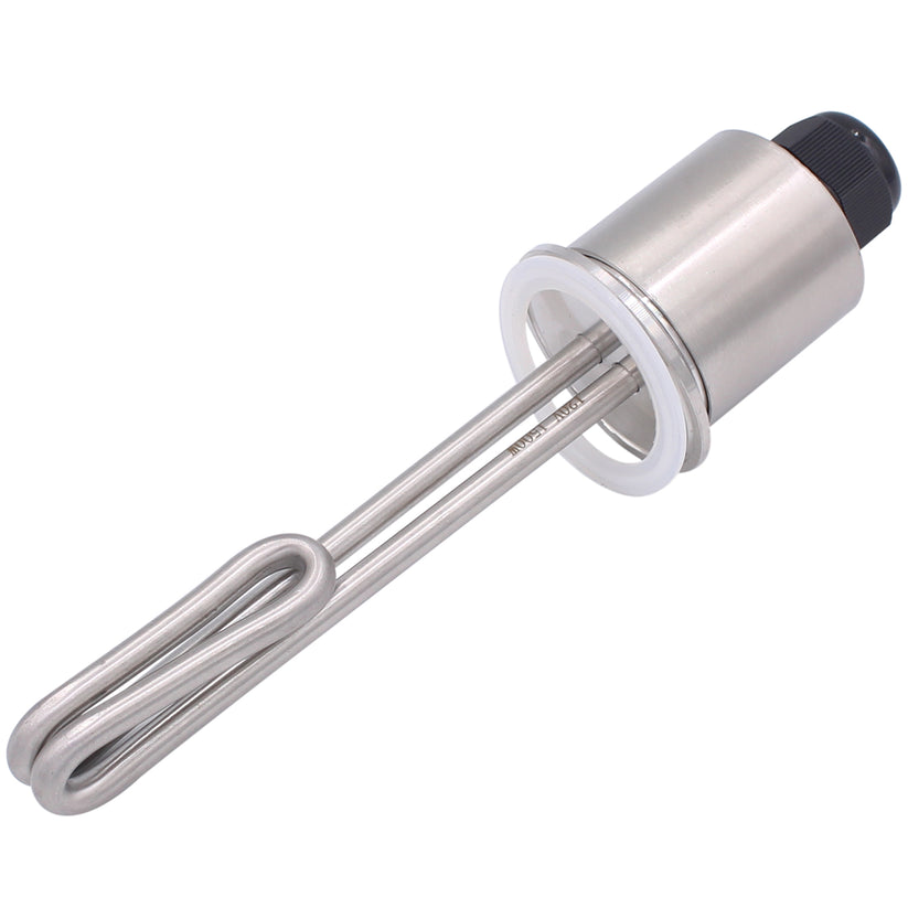 Tri-clamp immersion heating element included with the PID substrate pasteurization controller
