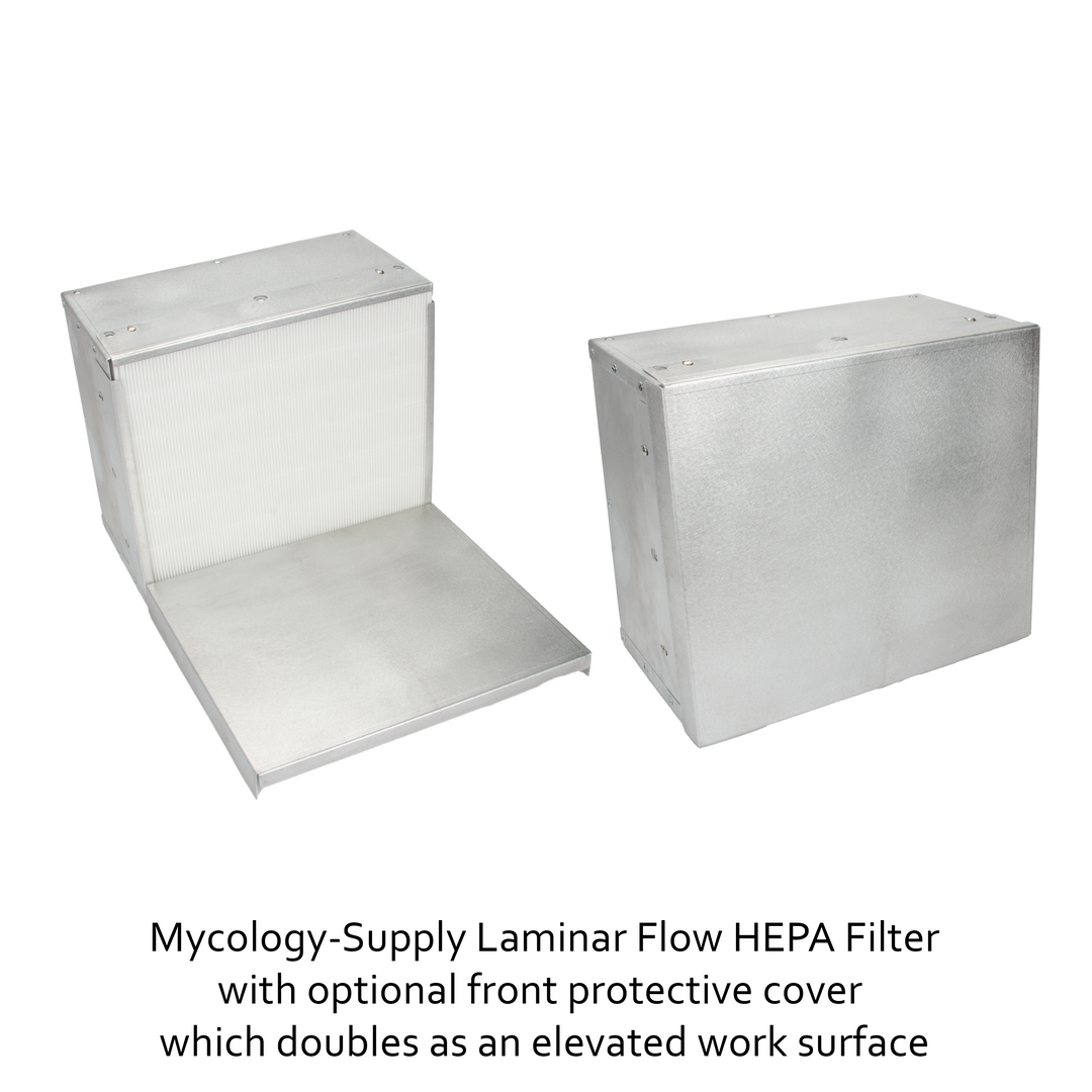 Mycology-Supply Laminar Flow HEPA Filter - 13" x 15" - Model 1 Mushroom Flow Hood