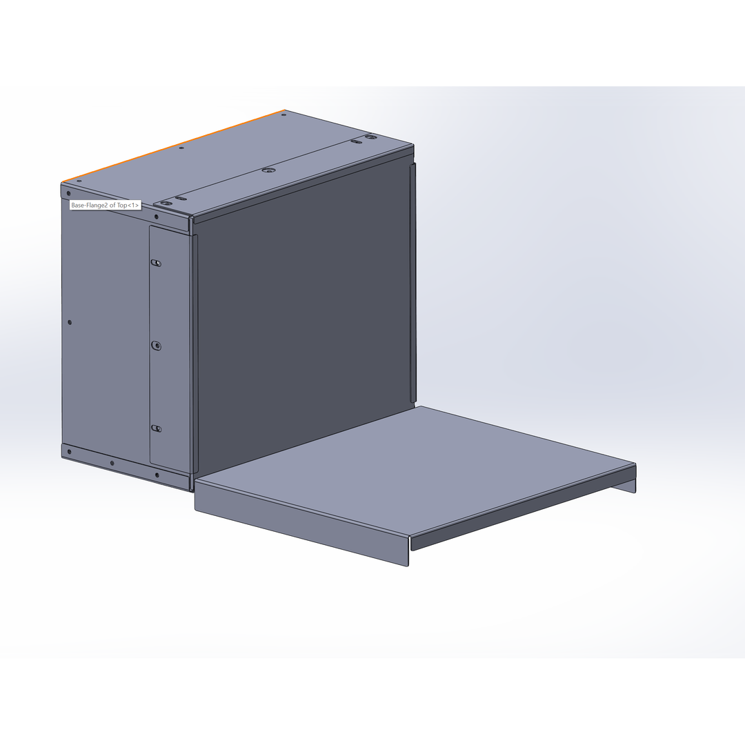Mycology-Supply Model 1 Flow Hood Optional Cover &amp; Workspace
