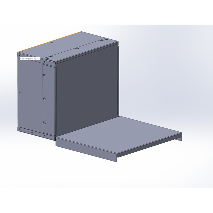 Mycology-Supply Model 1 Flow Hood Optional Cover &amp; Workspace